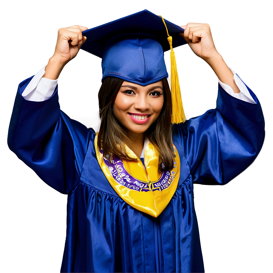 College Graduation Cap Png Vru PNG Image