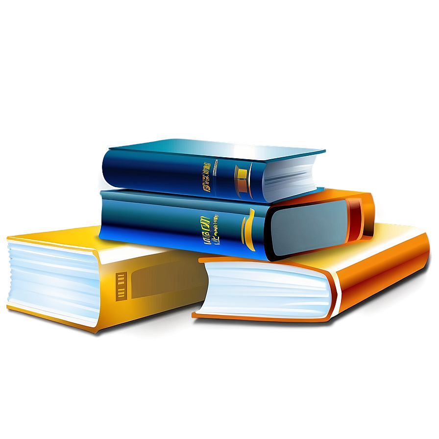 College Library Books Png Yvt PNG Image