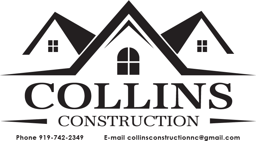 Collins Construction Logo Design PNG Image