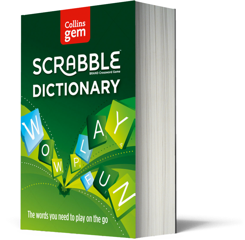 Collins Gem Scrabble Dictionary Cover PNG Image