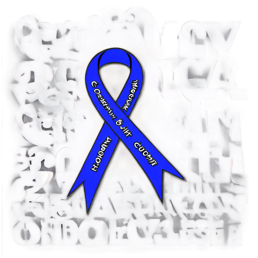 Colon Cancer Advocacy Ribbon Png Umh73 PNG Image