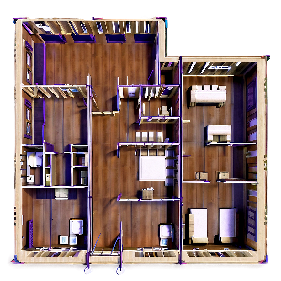 Colonial Mansion Blueprint Png Whb63 PNG Image