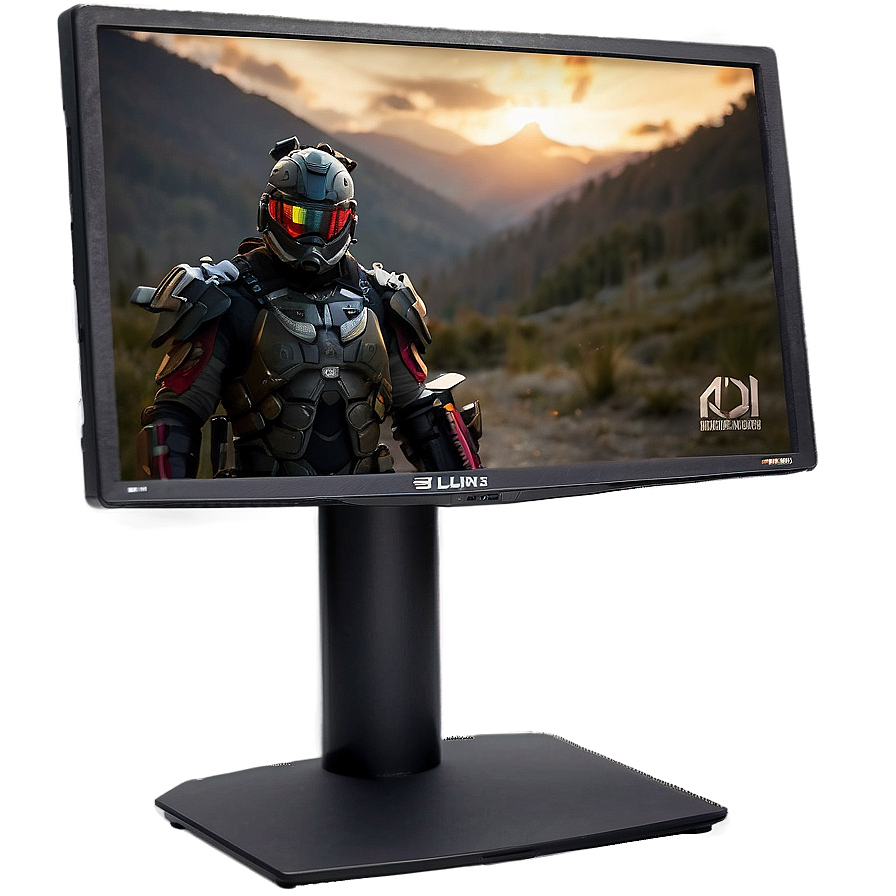 Color Accurate Gaming Monitor Png Wmi PNG Image