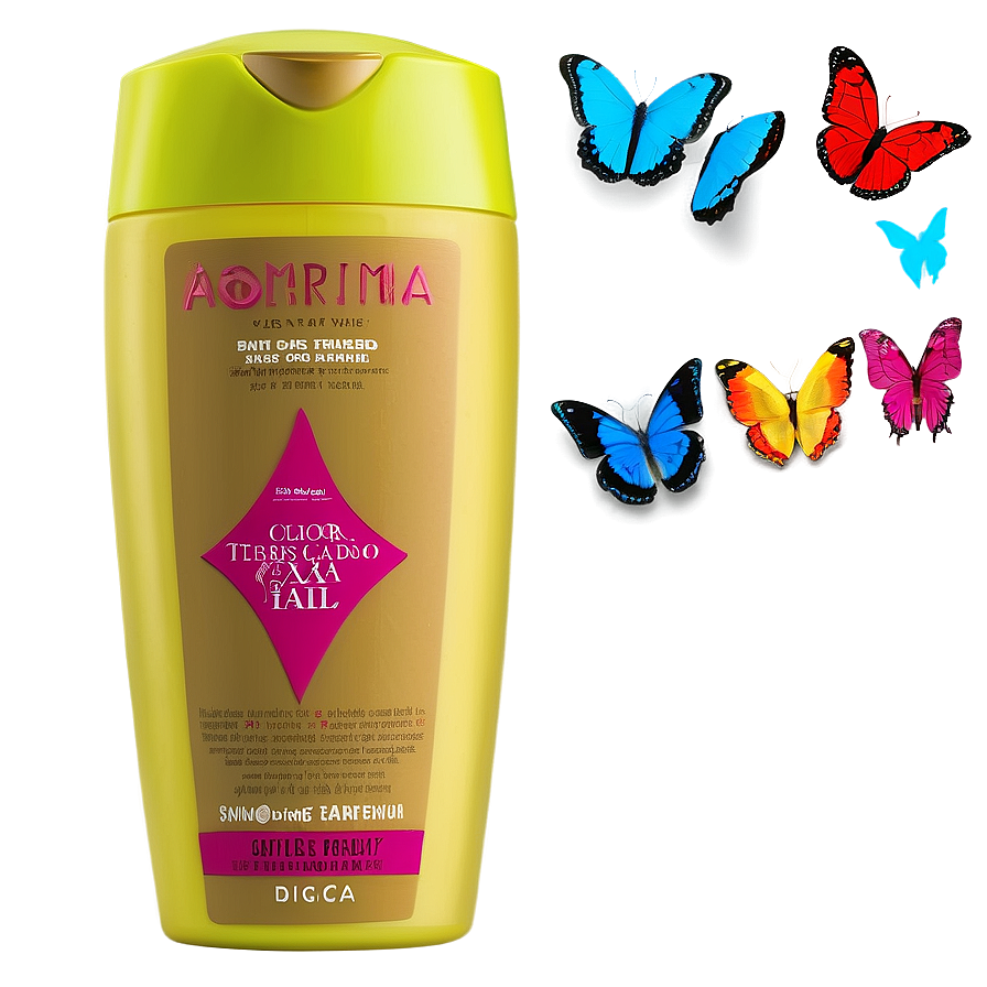 Color-treated Hair Shampoo Bottle Png Etd4 PNG Image