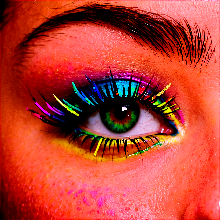 Colored Eyelashes Png 45 PNG Image