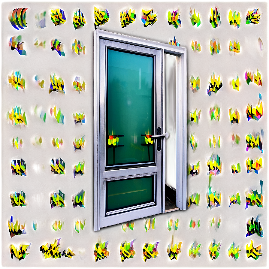 Colored Glass Door Png 06122024 PNG Image