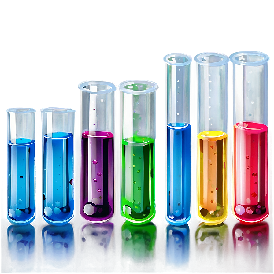 Colored Liquid Test Tubes Png 06262024 PNG Image