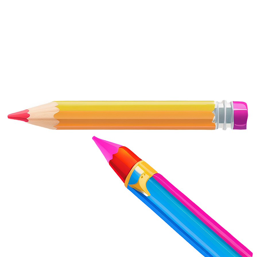 Colored Pencil Crayons Png 75 PNG Image