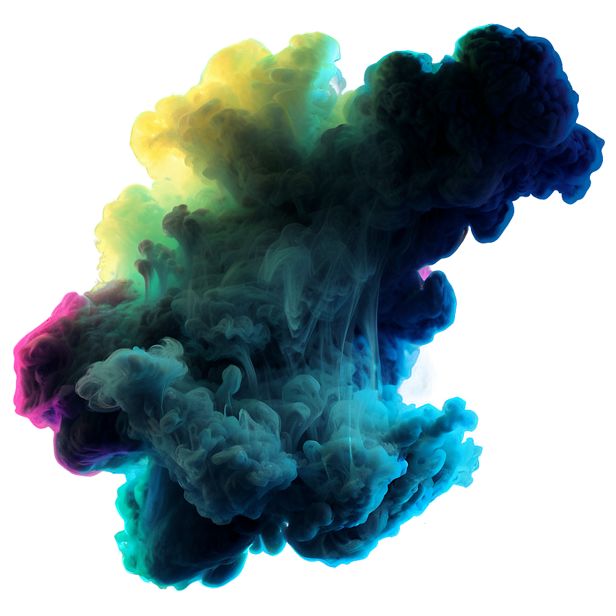 Colored Smoke Cloud Png 64 PNG Image