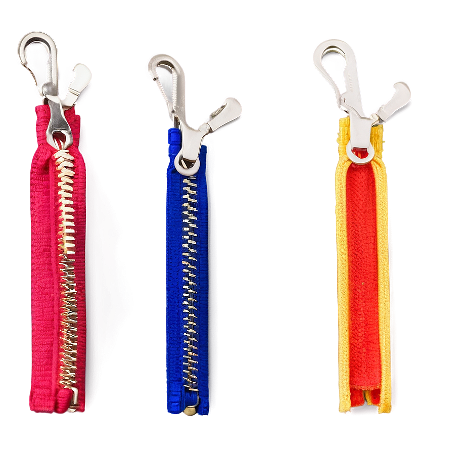 Colored Zipper Collection Png 05252024 PNG Image