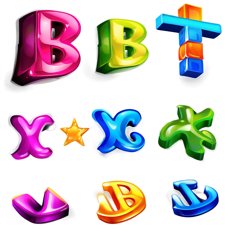 Colorful Abc Png 06202024 PNG Image