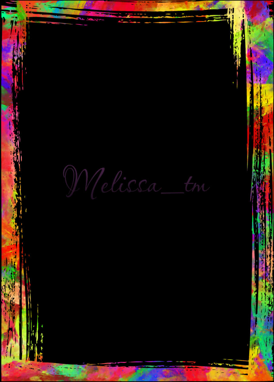 Colorful_ Abstract_ Frame PNG Image