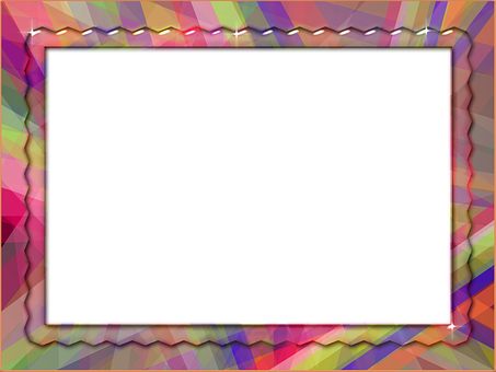 Colorful Abstract Frame PNG Image