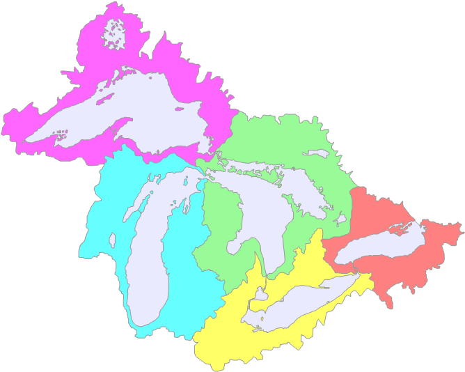 Colorful_ Abstract_ Lake_ Map PNG Image