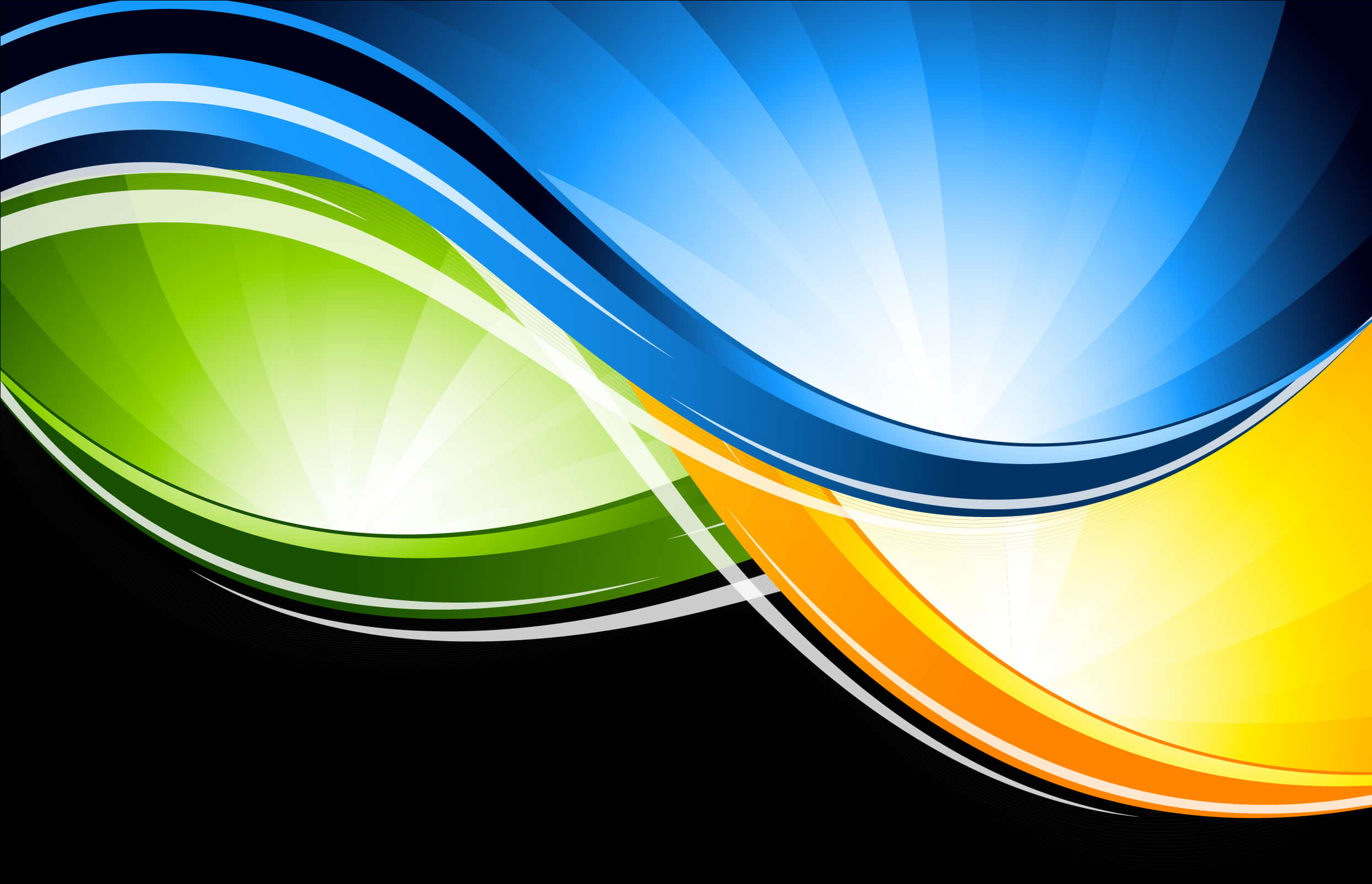 Colorful_ Abstract_ Wave_ Background PNG Image