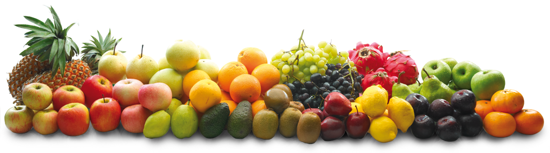 Colorful Assorted Fruit Selection PNG Image