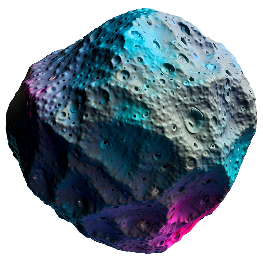 Colorful Asteroid Png 06212024 PNG Image