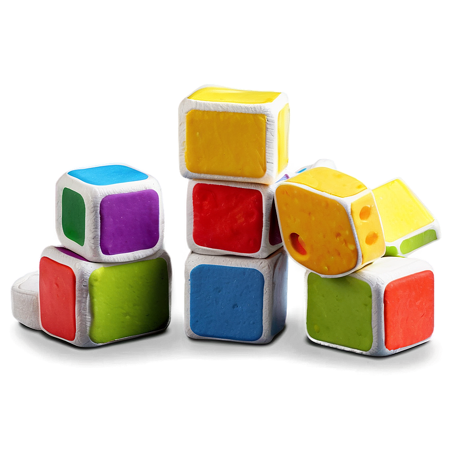 Colorful Baby Blocks Png Prv PNG Image