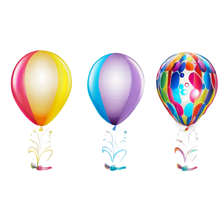 Colorful Balloon Png Npr28 PNG Image