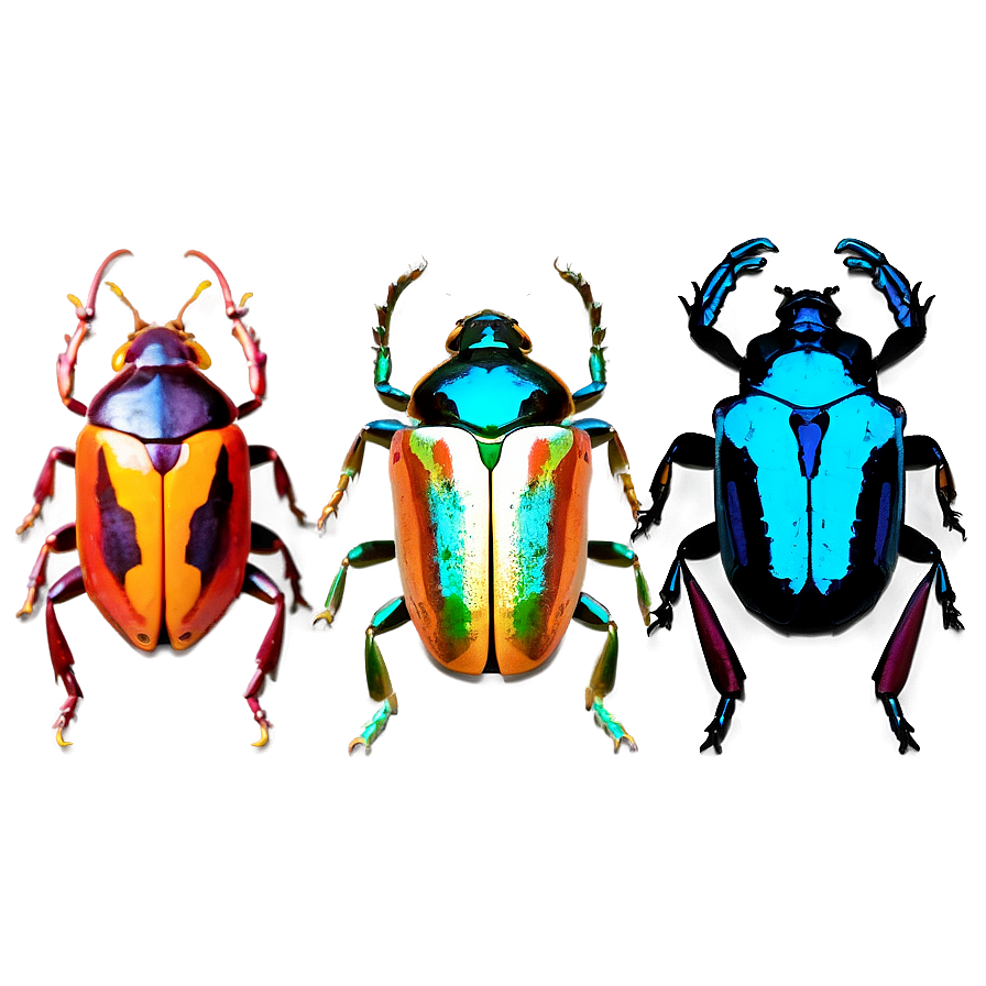 Colorful Beetles Png 60 PNG Image