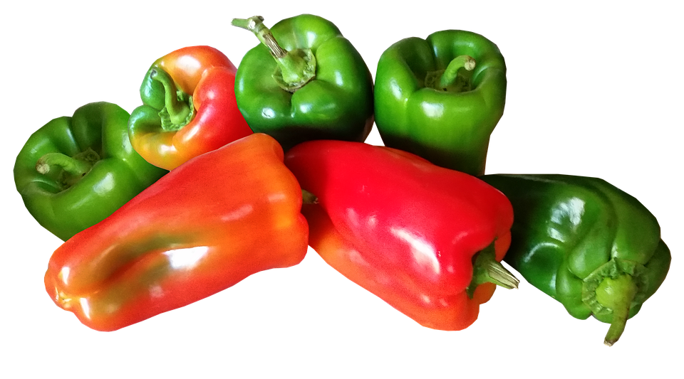 Colorful Bell Peppers Assortment PNG Image