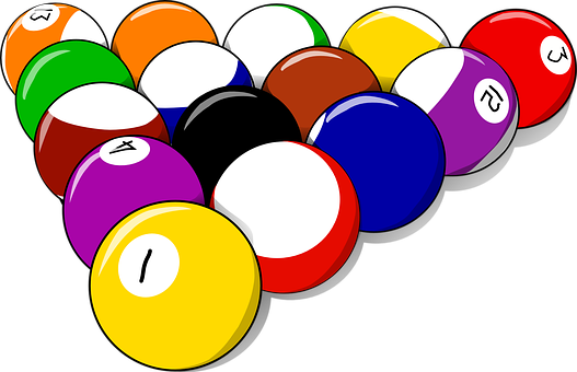 Colorful Billiard Balls Cluster.jpg PNG Image