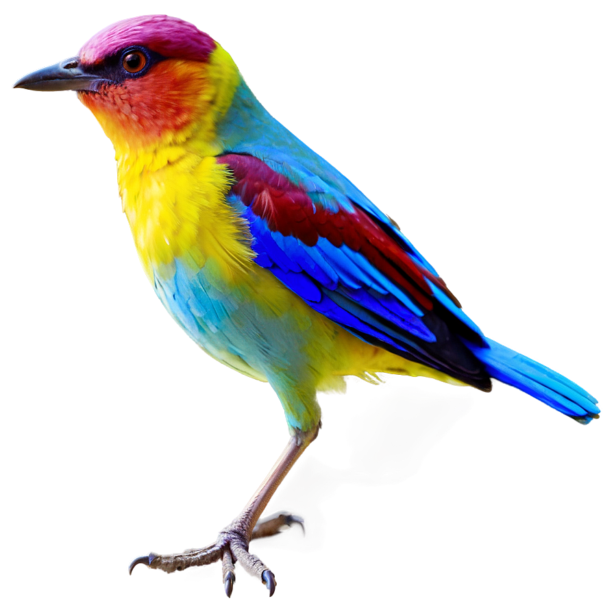 Colorful Bird Species Picture Png Wsw PNG Image