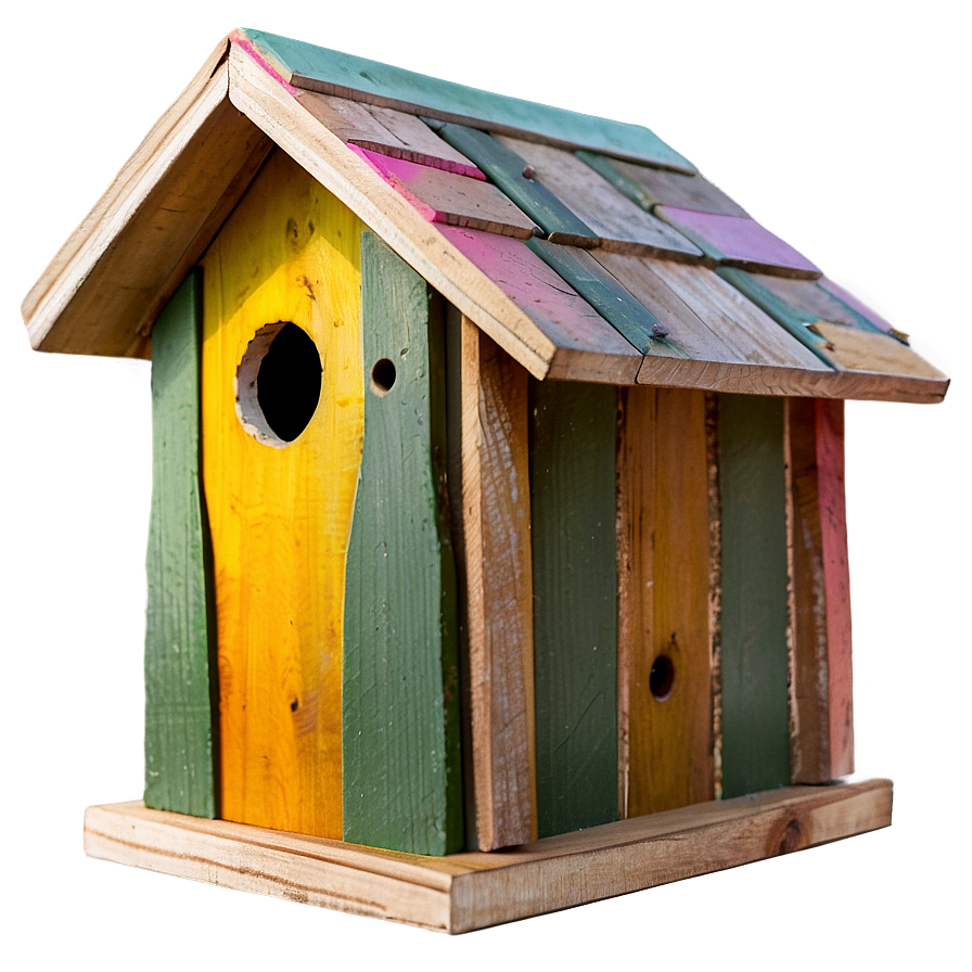 Colorful Birdhouse Png Xix37 PNG Image