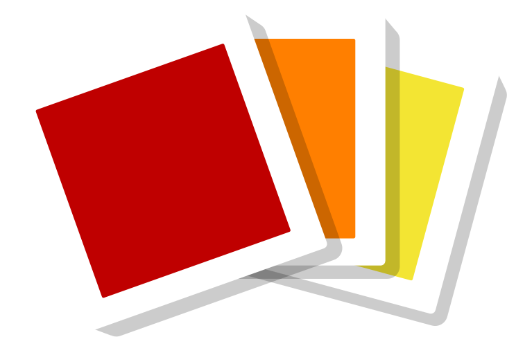 Colorful Blank Books Stacked PNG Image