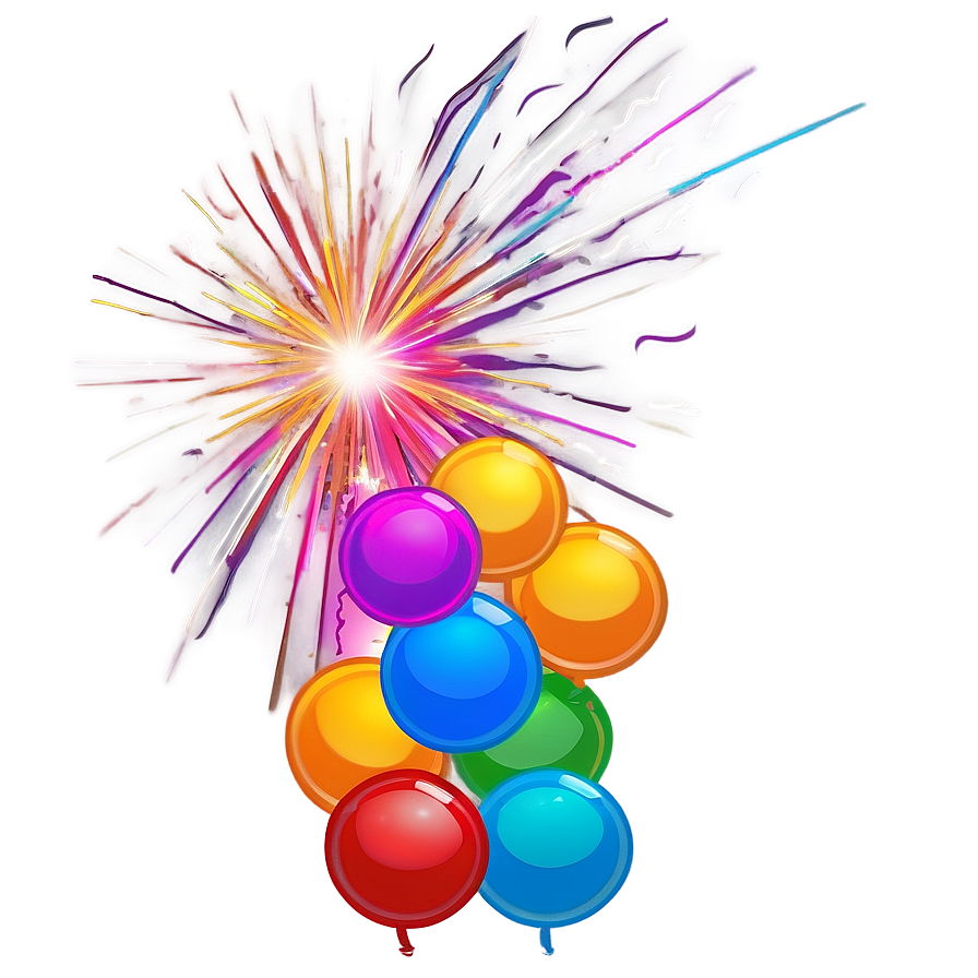 Colorful Boom Illustration Png 81 PNG Image