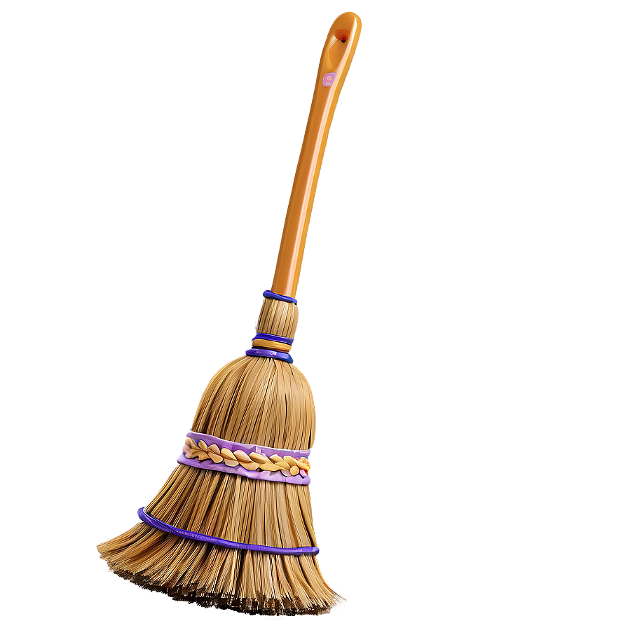 Colorful Broom Png Drb PNG Image