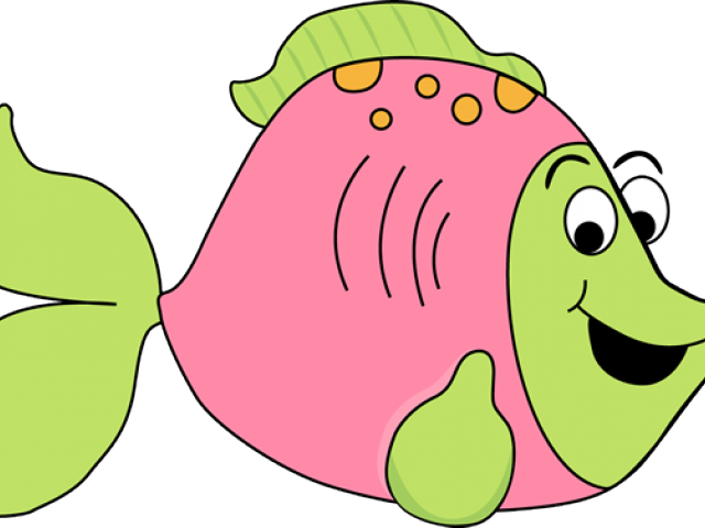 Colorful Cartoon Fish PNG Image