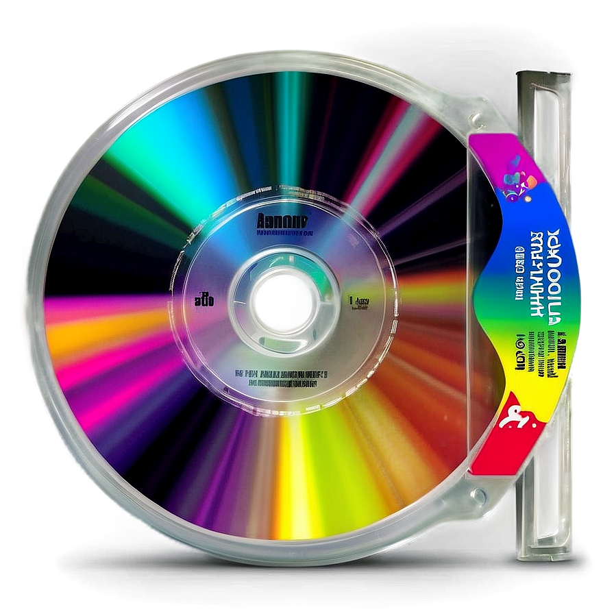 Colorful Cd Case Mockup Png Ewp PNG Image