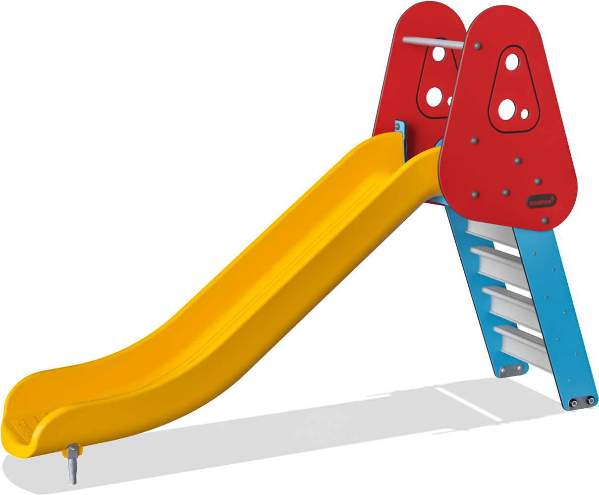 Colorful Childrens Slide Playground Equipment PNG Image