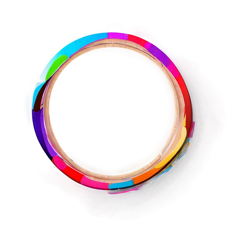 Colorful Circle Art Png 04302024 PNG Image