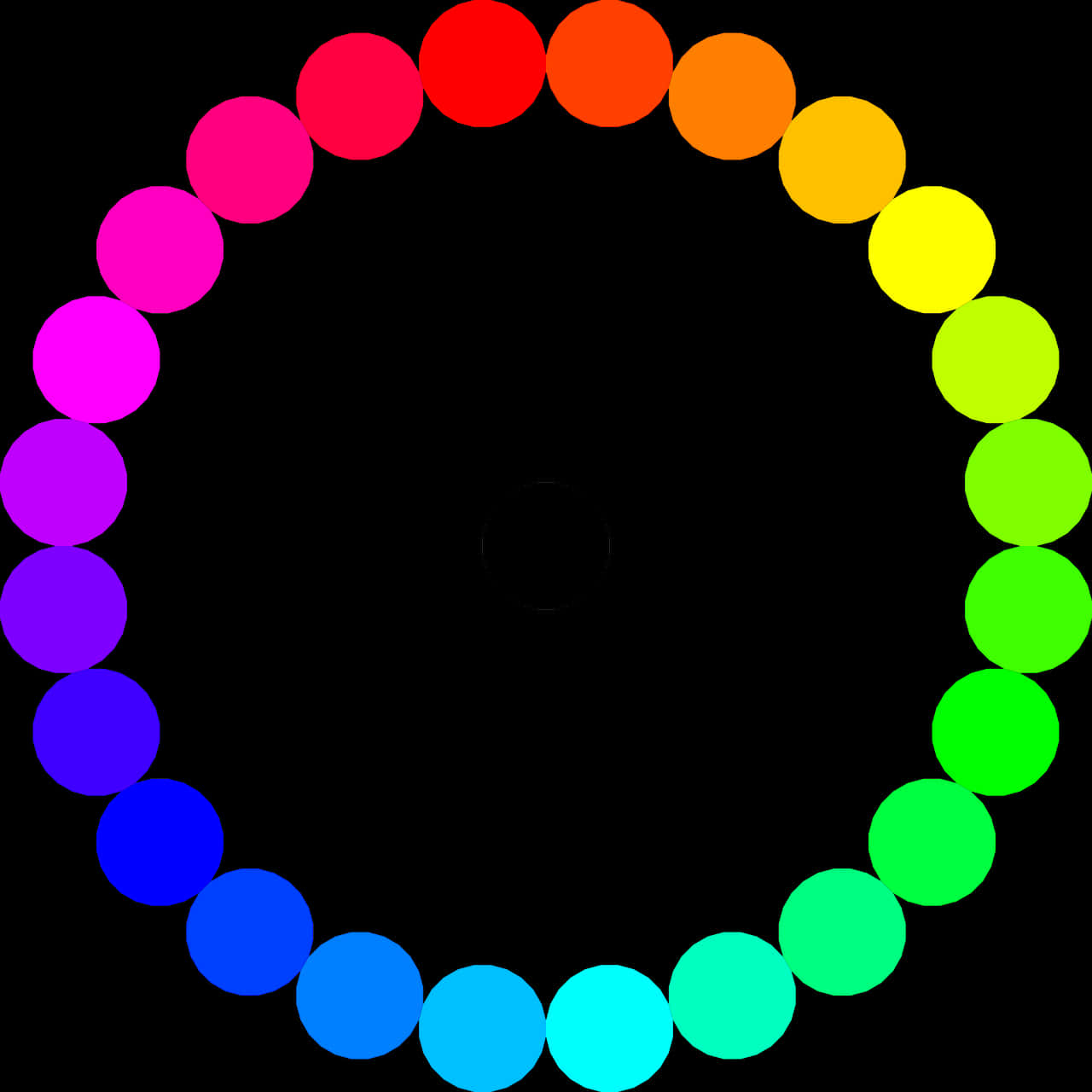 Colorful Circle Gradient Vector PNG Image