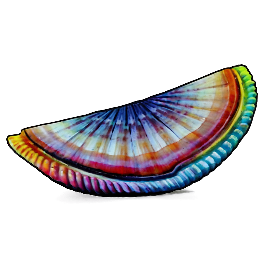 Colorful Clam Artwork Png Hvt66 PNG Image