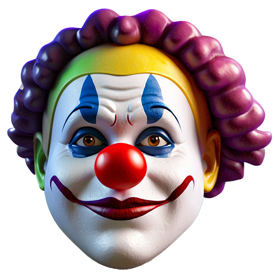 Colorful Clown Emoji Png Rsj76 PNG Image