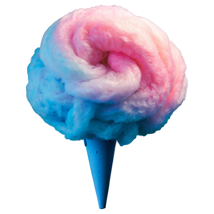 Colorful Cotton Candy Magic Png Rjh PNG Image