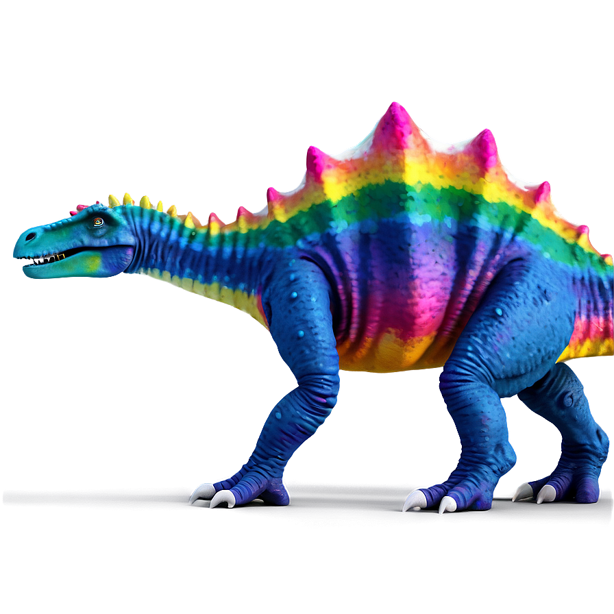 Colorful Dinosaur Png Qar38 PNG Image