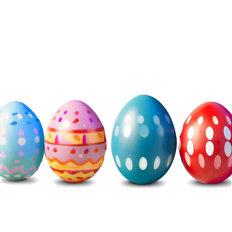 Colorful Easter Egg Png Eyi80 PNG Image