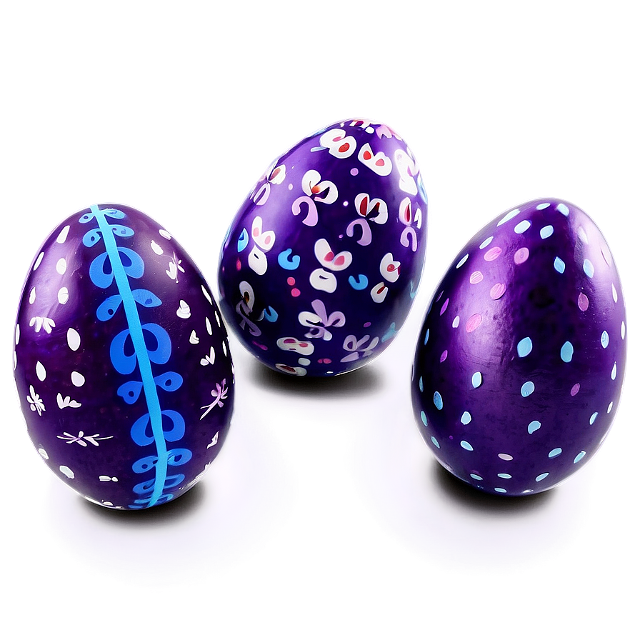 Colorful Easter Eggs Png 05232024 PNG Image