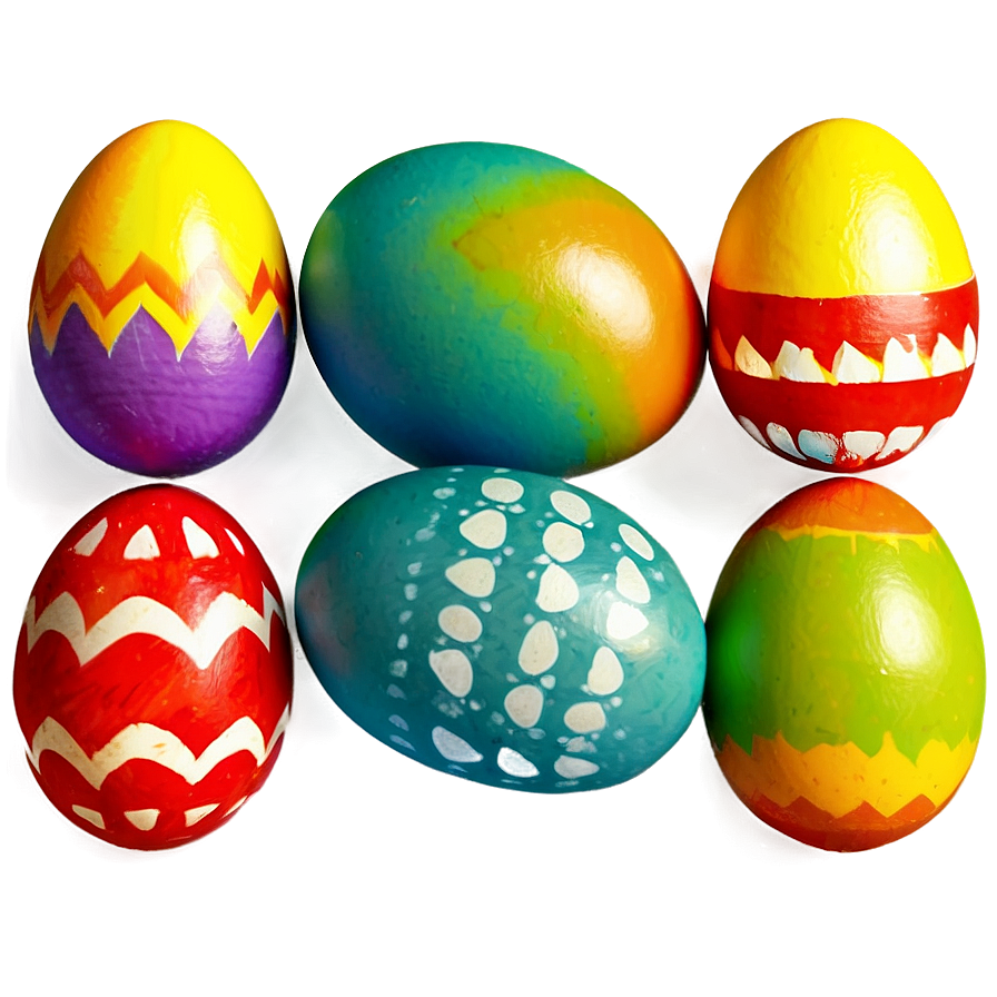 Colorful Easter Eggs Png Lhh68 PNG Image