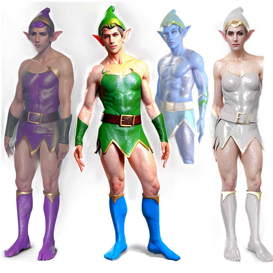 Colorful Elf Body Png 06282024 PNG Image