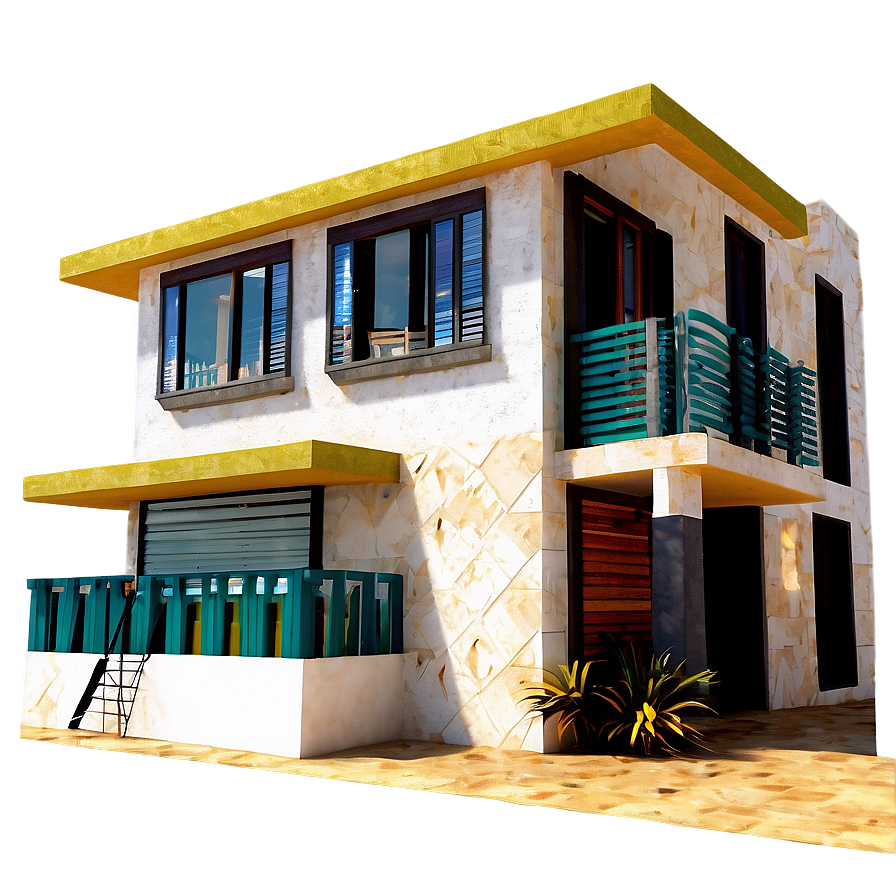 Colorful Encanto House Art Png Sed PNG Image