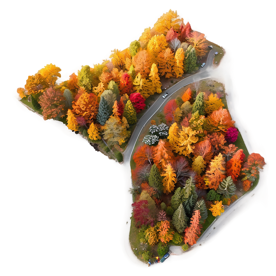 Colorful Fall In Maine Png 06202024 PNG Image