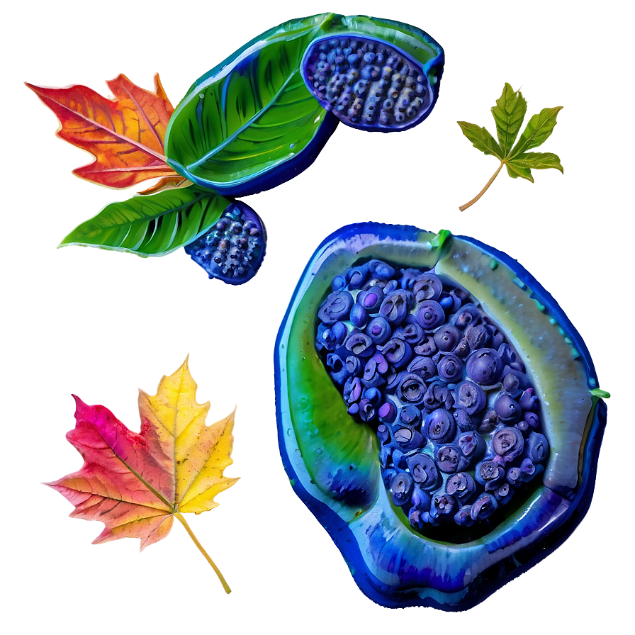 Colorful Fall In Maine Png Wru26 PNG Image