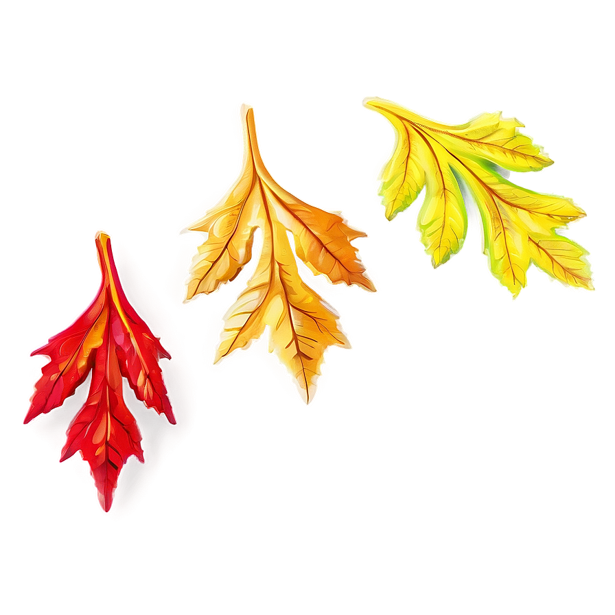 Colorful Fall Leaves Png 05042024 PNG Image