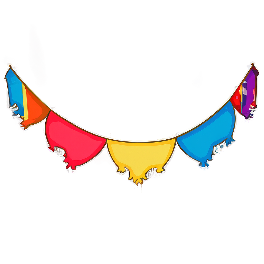 Colorful Fiesta Banner Png Vpo8 PNG Image