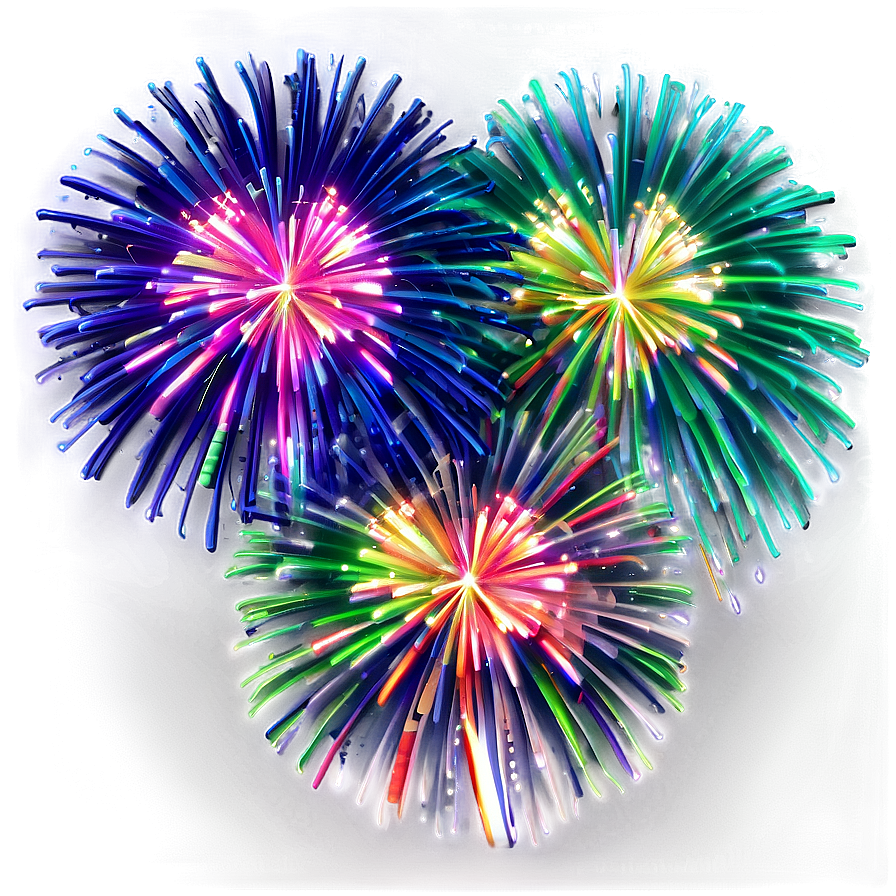 Colorful Fireworks Png 05042024 PNG Image